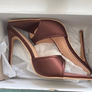 Brown heels